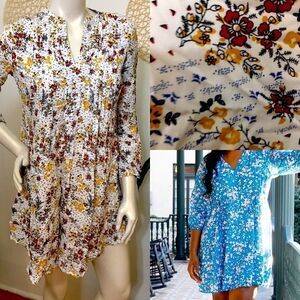 Old Navy Double layered floral baby doll dress